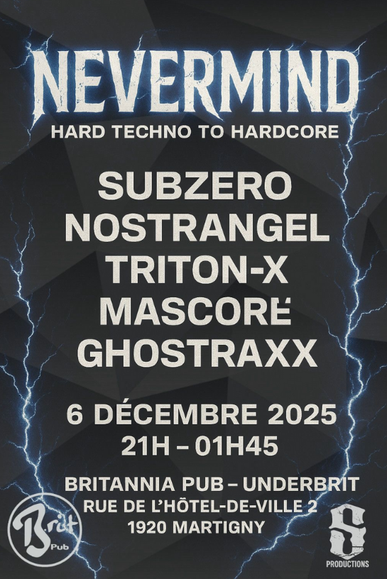 Affiche Hard Techno
