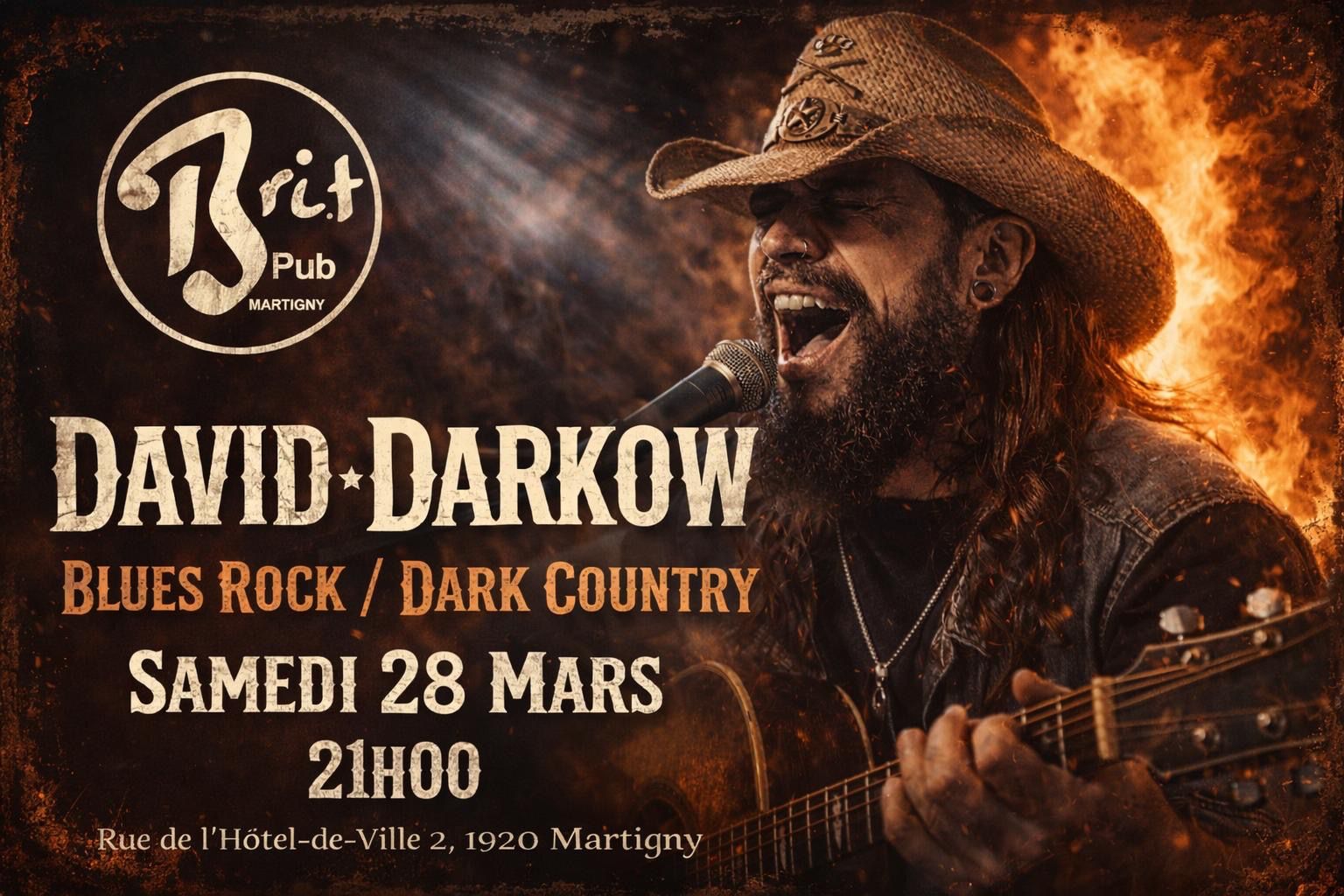 Affiche David Darkow